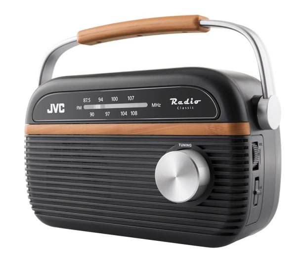 JVC Radio przenośne RA-E215G szare - 1584127 - zdjęcie